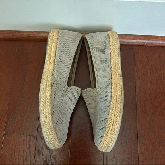 Clarks Azella Theoni Espadrilles Slip-on Suede Shoes Tan Women's 8 M - Picture 4 of 8